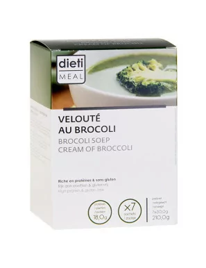 Brokkoli-Suppe mit Protein