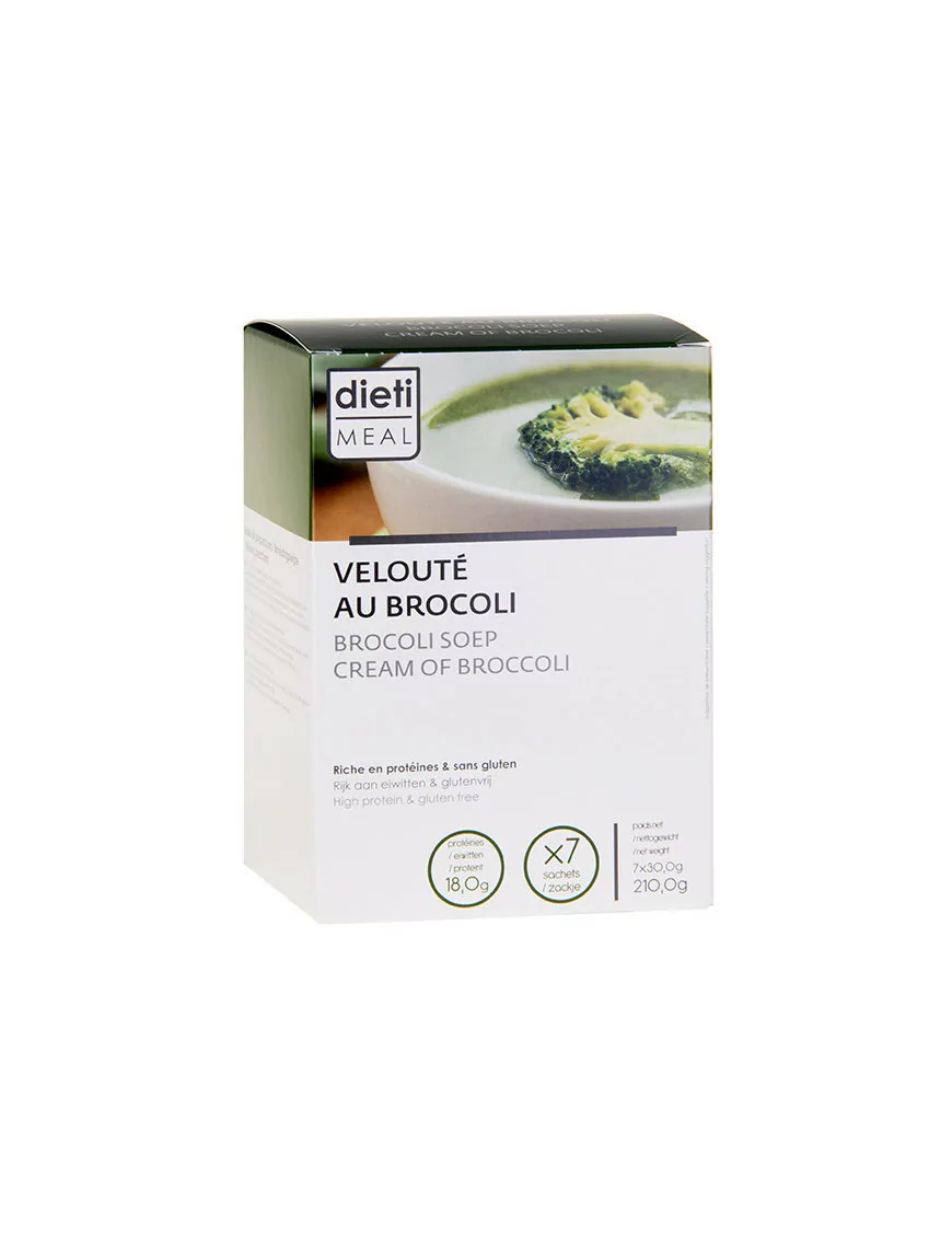 Brokkoli-Suppe mit Protein