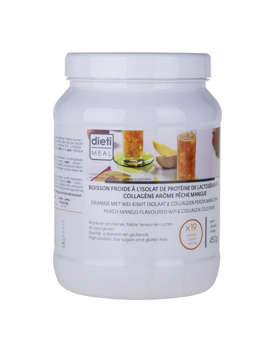 Proteinpulver mit Pfirsich-Mango-Geschmack 450 g