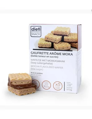 Dietisnack 10 High Protein Mokka-Kaffee Waffeln, Aktivphase 1