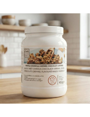 Protein Granola Schoko-Karamell 11,7g Eiweiß pro Portion - Palmölfrei