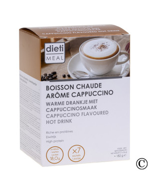 Protein Heißgetränk mit Cappuccino-Geschmack