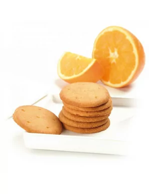Biscuits protéinés à l'orange